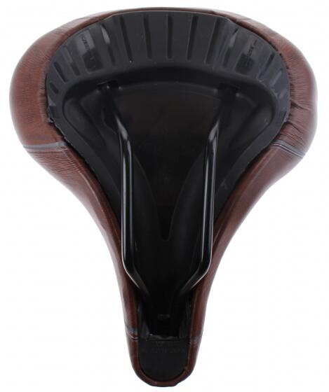 Selle de vélo Volare XL - marron 4/4
