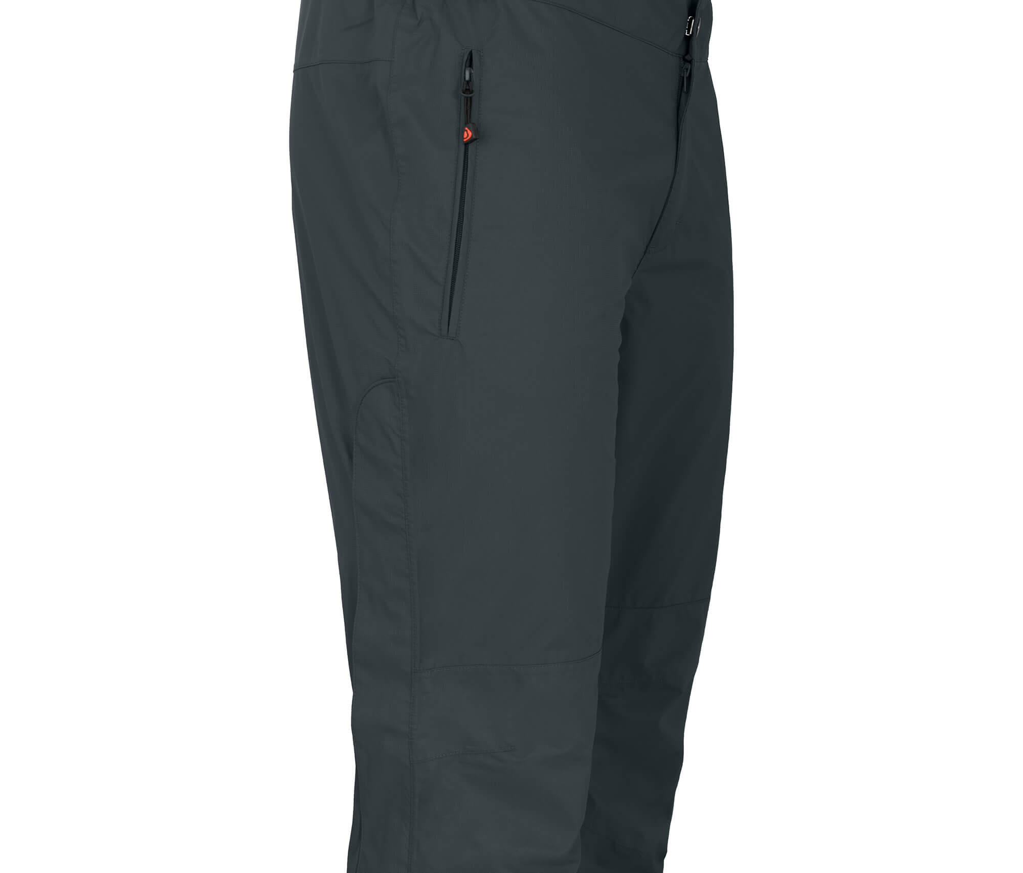 Regenhose Netzfutter, 12000 mm Wassersäule grau 3/4