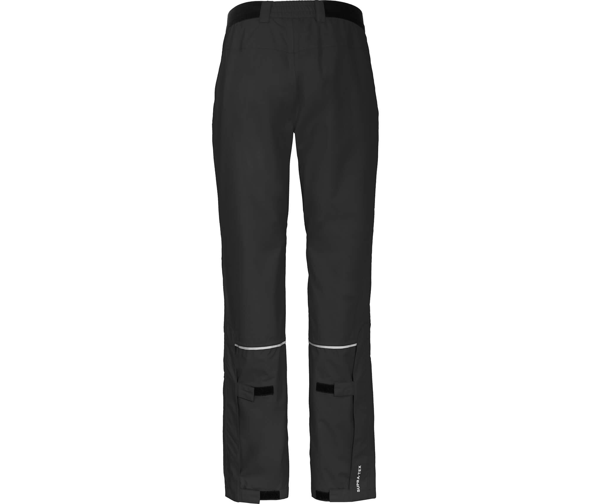 (Über-) Regenhose Netzfutter, 12000 mm Wassersäule Schwarz 2/6