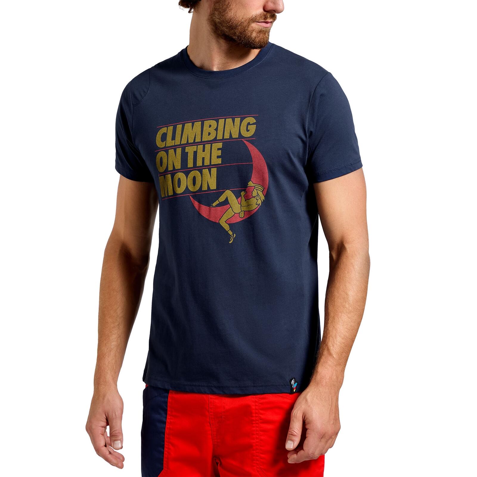 T-Shirt schmal geschnitten kurzarm Herren - Moon Rock T-Shirt 2/4