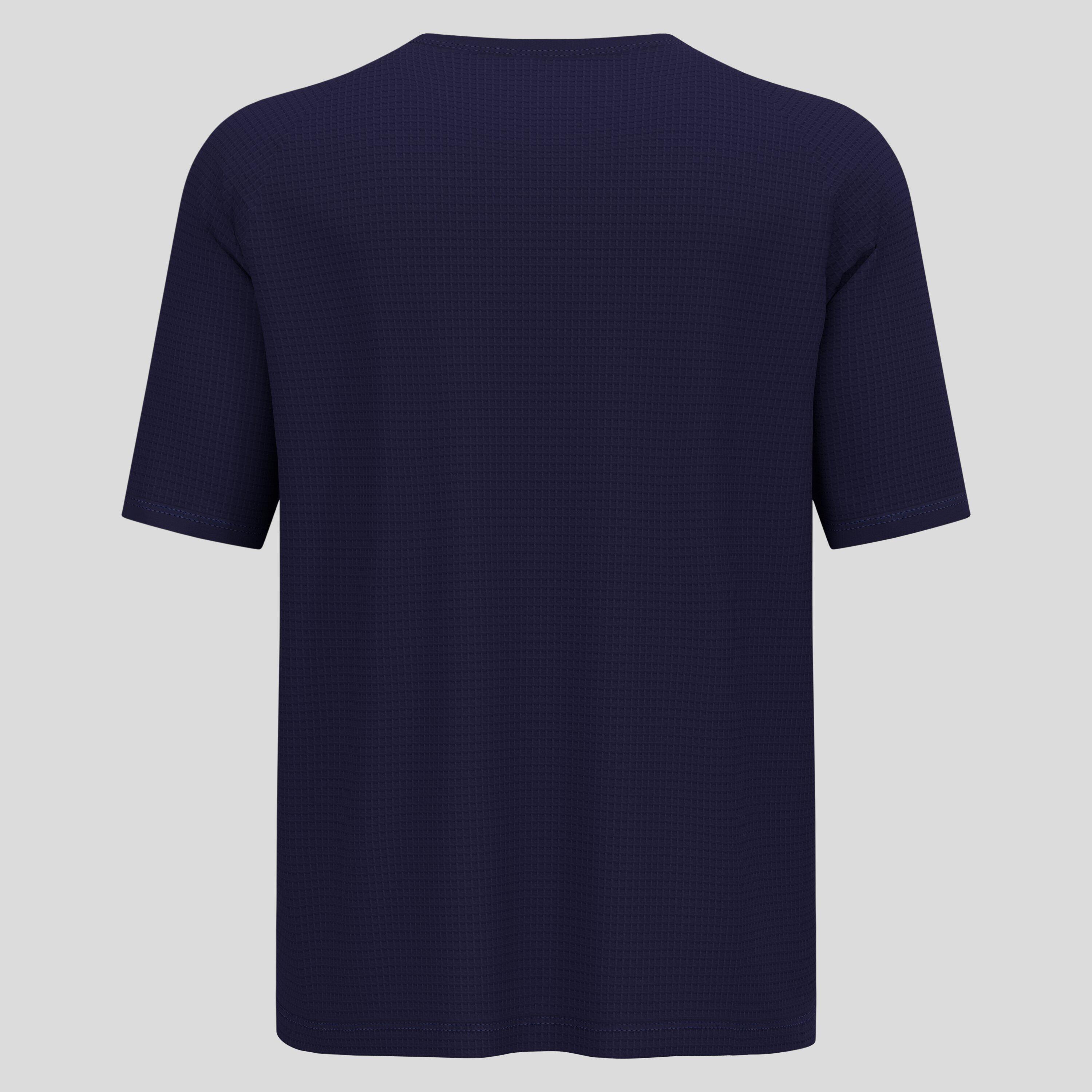 T-shirt gaufré en laine mérinos mélangée Ascent ODLO 2/2