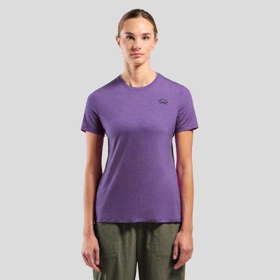 Ascent Merino 160 T-Shirt mit Regenwolken-Motiv ODLO