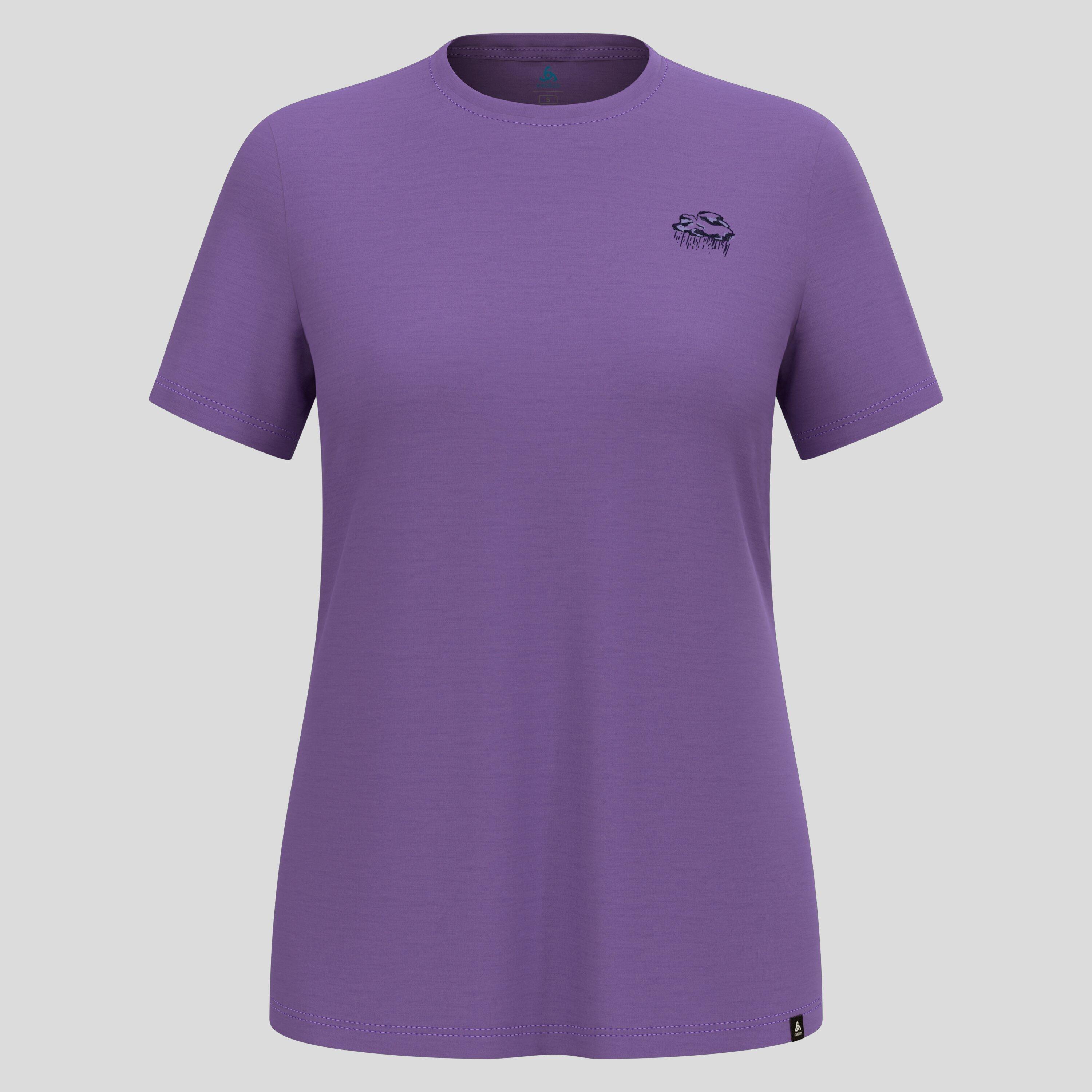 T-shirt en laine mérinos 160 à motif nuage Ascent ODLO 5/6