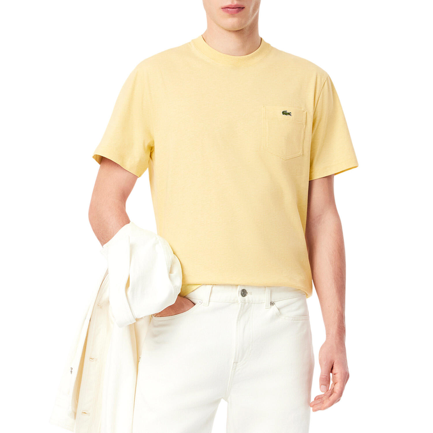 Lacoste - T-shirt Jaune TH2827-I1C 1/2