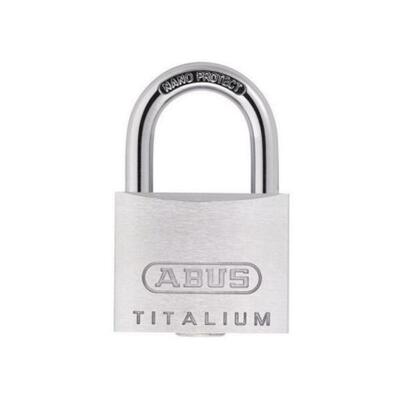 Abus titalium 64ti 30 hangslot - 30 mm - grijs - veiligheid voor je fiets