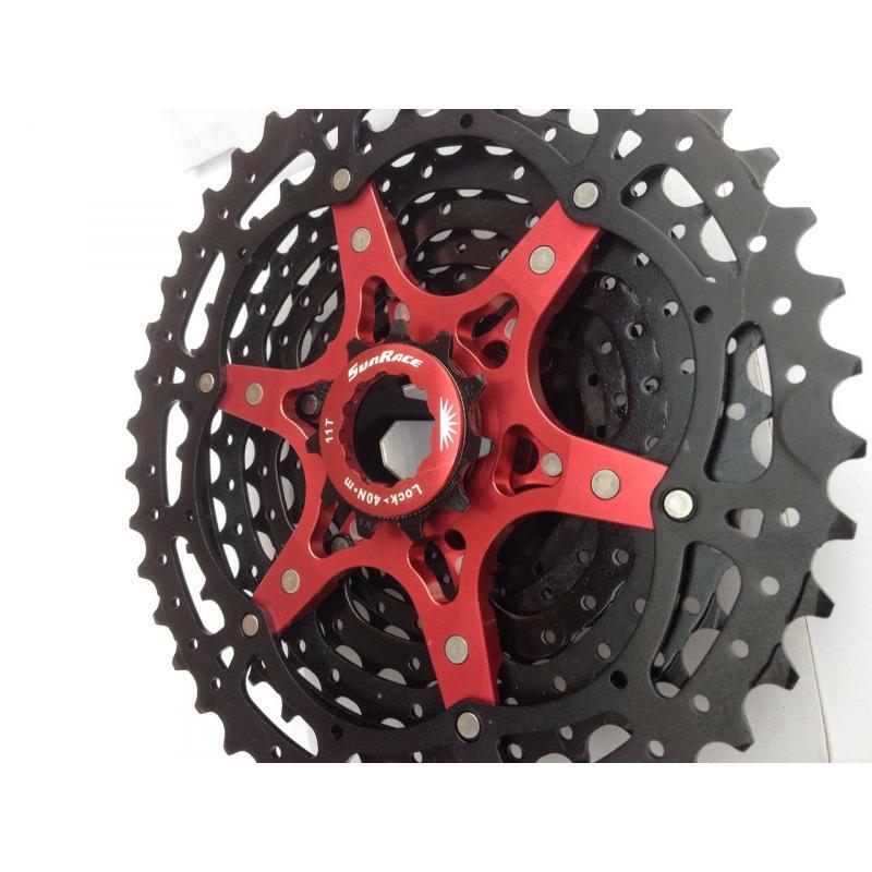 Cassette MX8 11v Negro Sunrace 2/2