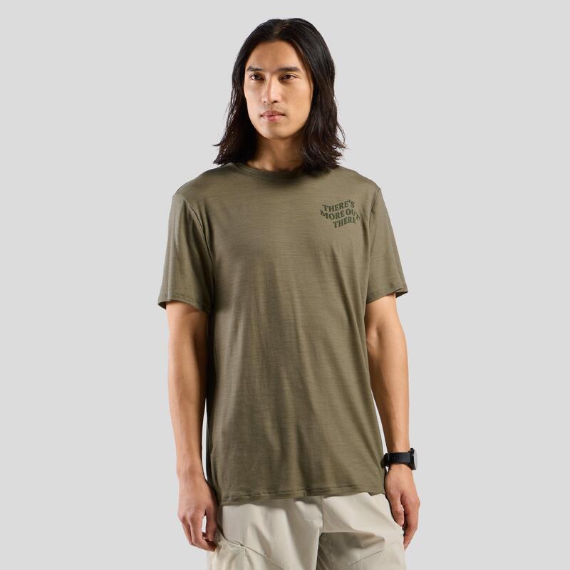 T-shirt en laine mérinos 160 Ascent TMOT ODLO