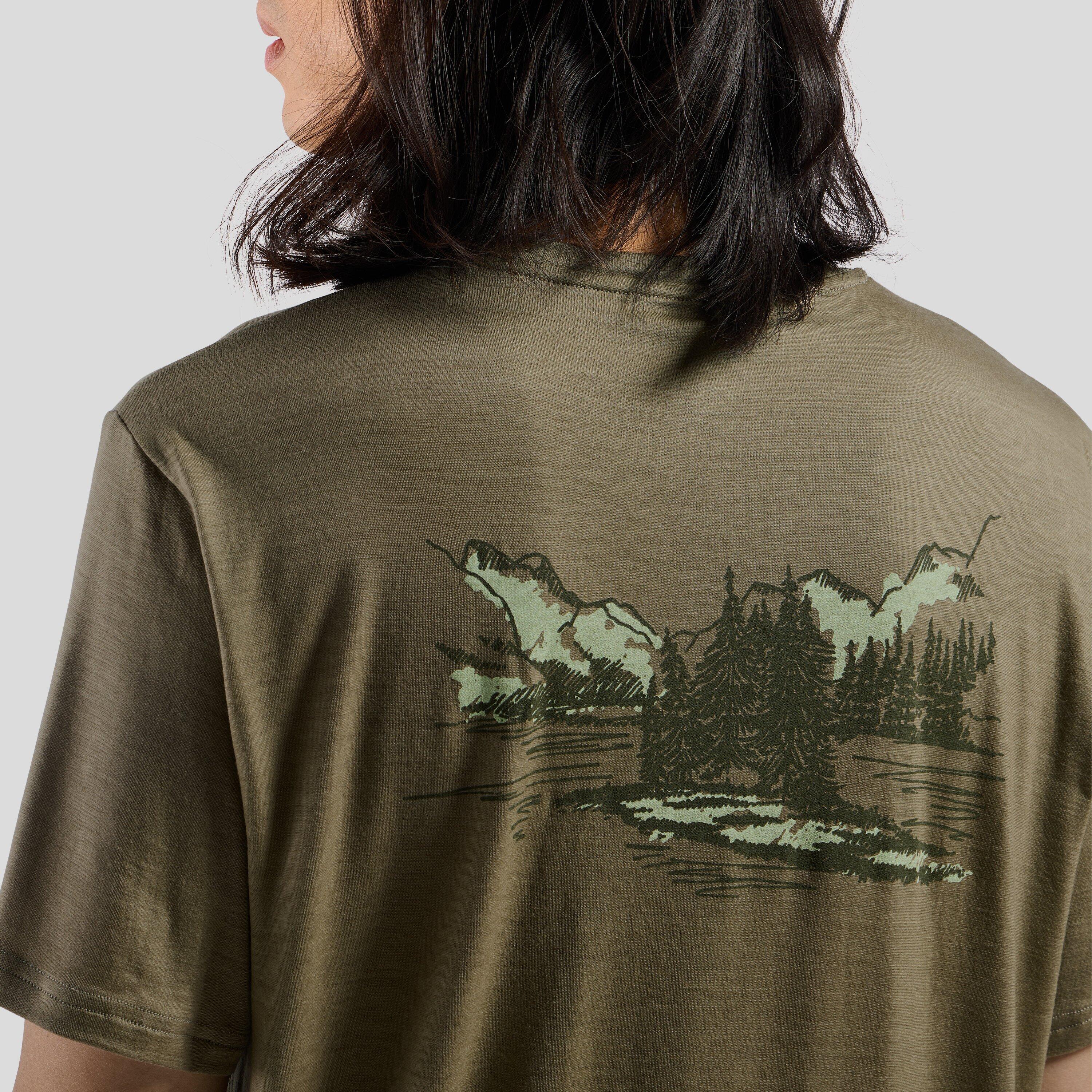 T-shirt a maniche corte Ascent merino 160 TMOT ODLO 4/7