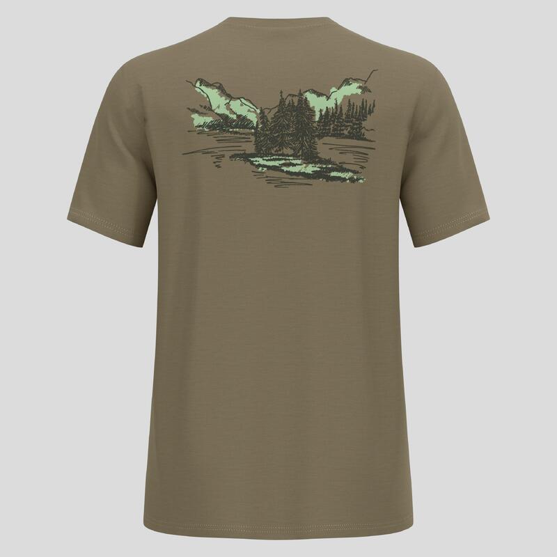 T-shirt en laine mérinos 160 Ascent TMOT ODLO