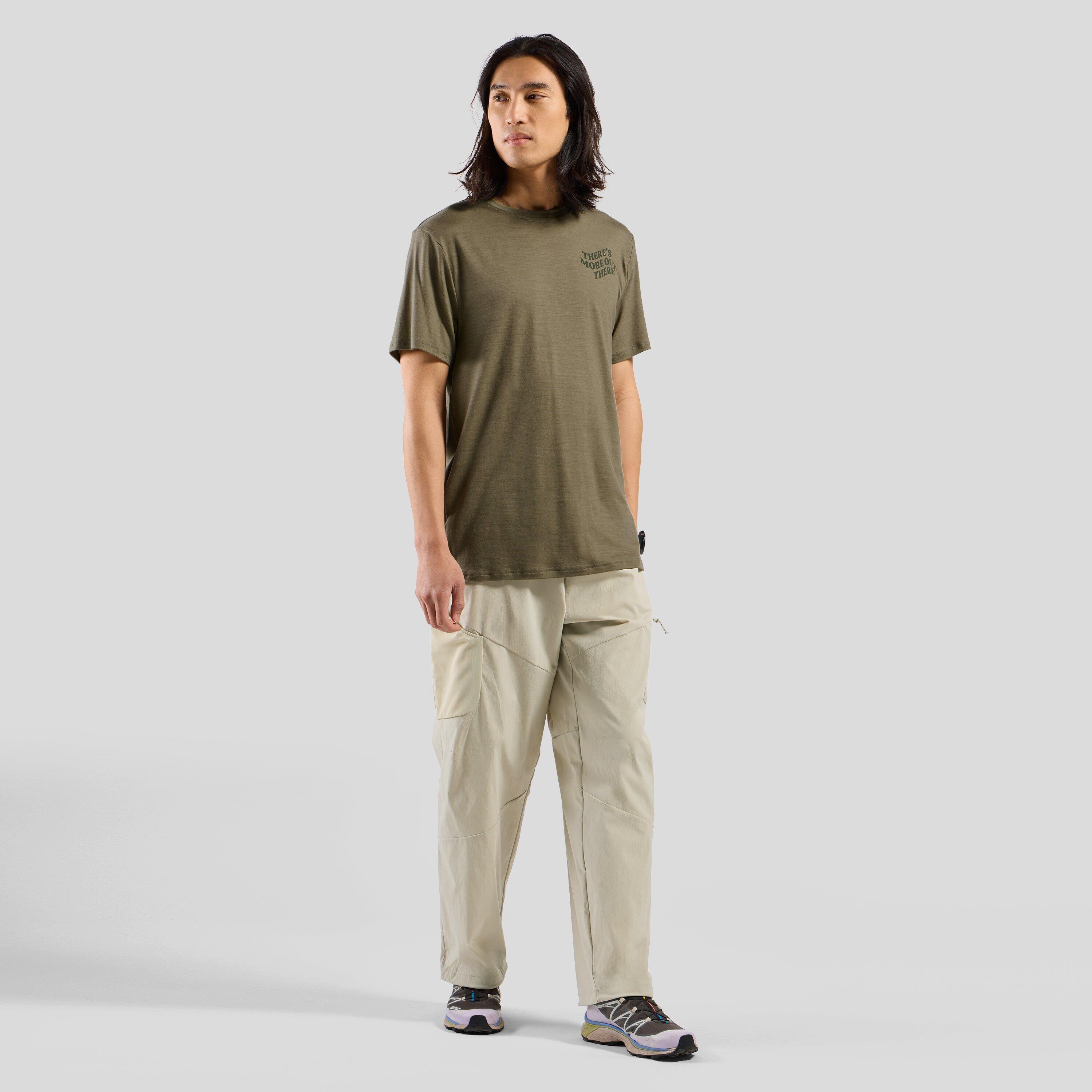 T-shirt a maniche corte Ascent merino 160 TMOT ODLO 5/7