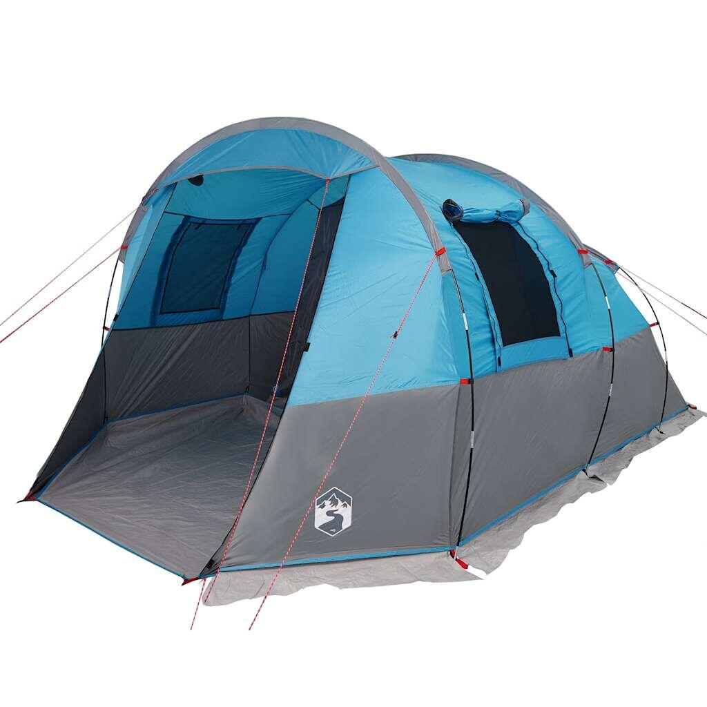 Tienda Túnel Vidaxl 4 Personas - Impermeable Azul 2/7