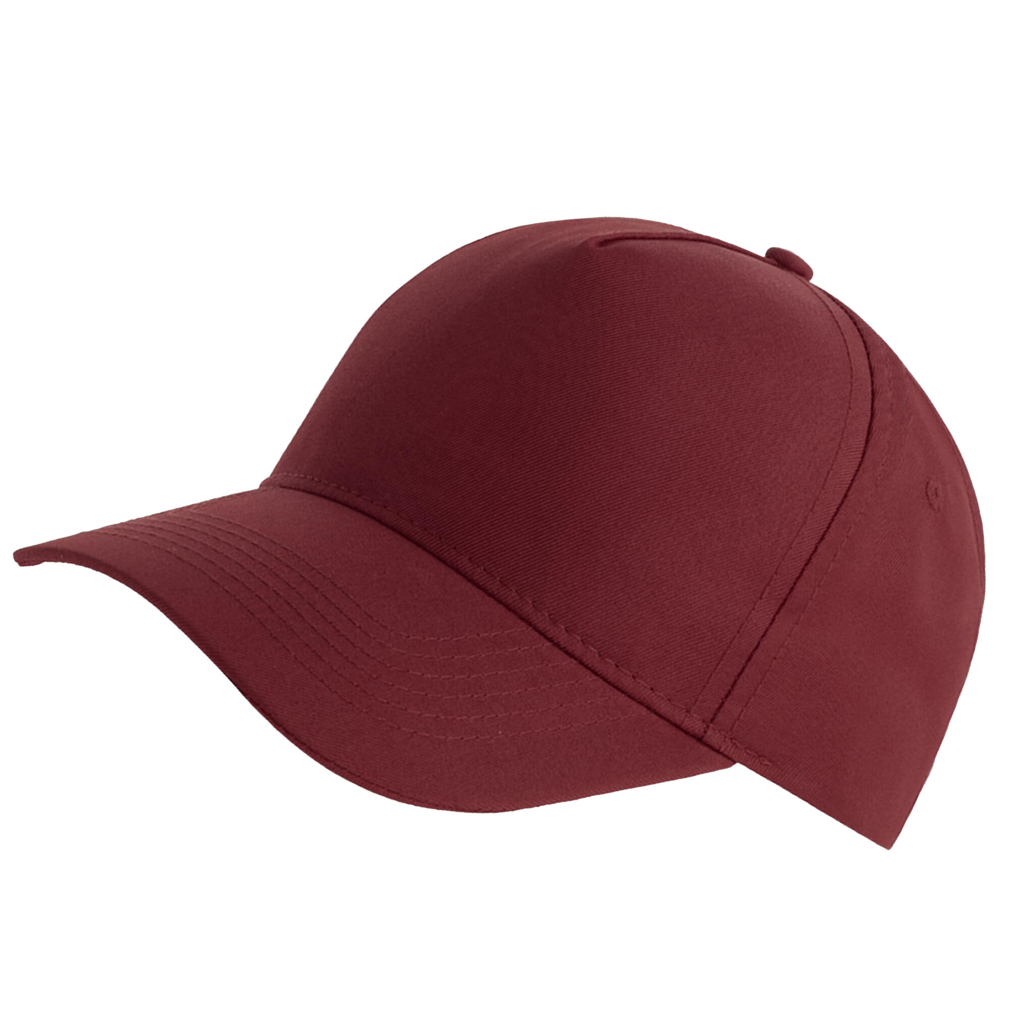 Recy Five polyester Baseball Cap (Burgundy) 2/2