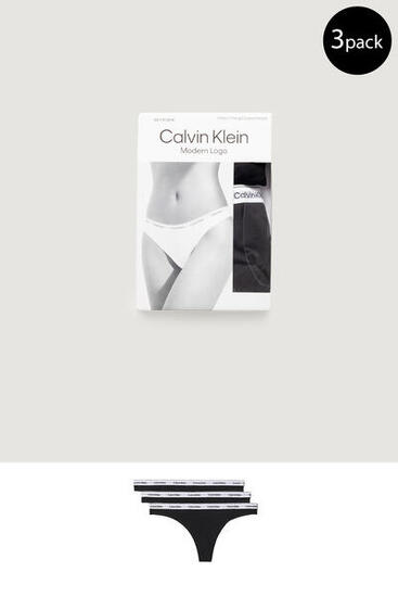 WOMEN'S Unterhose 3 PACK (LOW-RISE) SCHWARZ