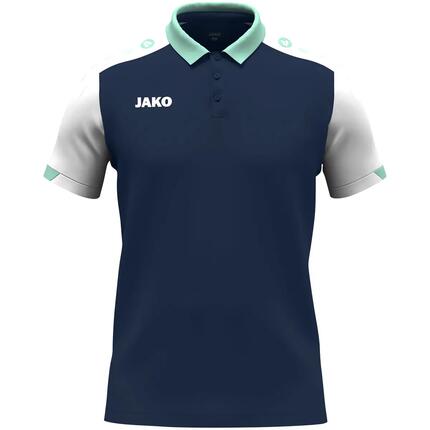 Jako Dynamic Polo Hommes - Gris Clair / Blanc / Gris - L
