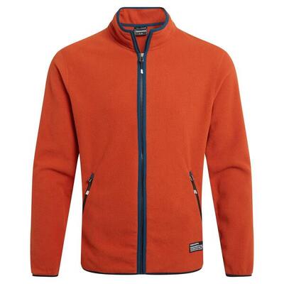 Craghoppers - CO2 RENU Herren Microfleece Jacke Fleecejacke. orange