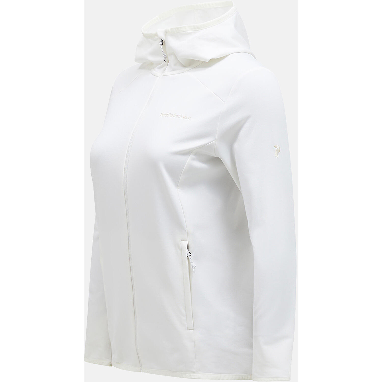 Kapuzensweat W Light Zip Hood-OFFWHITE 5/7
