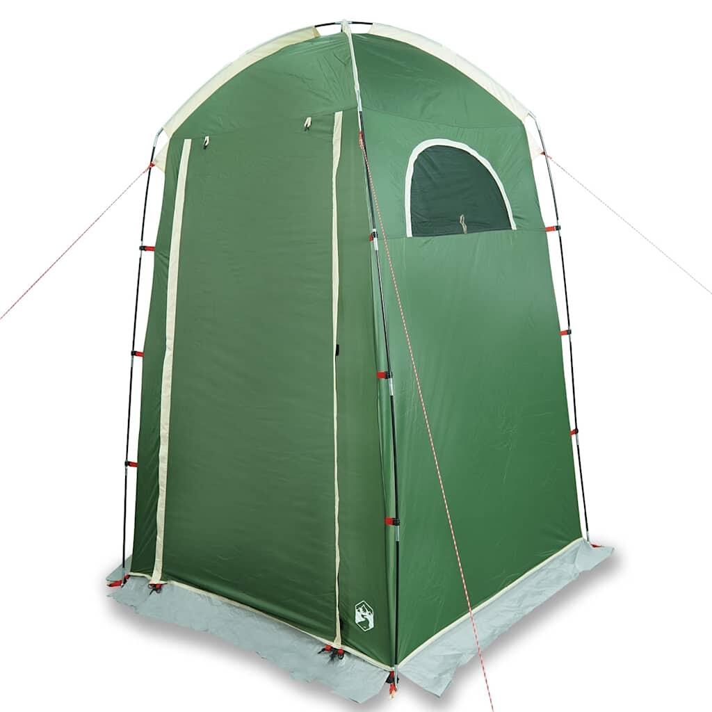 Vidaxl tente de douche imperméable verte pour le camping 2/4