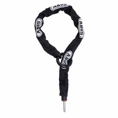 Abus ach 2.0 8ks100 zwarte insteekketting voor fietsen