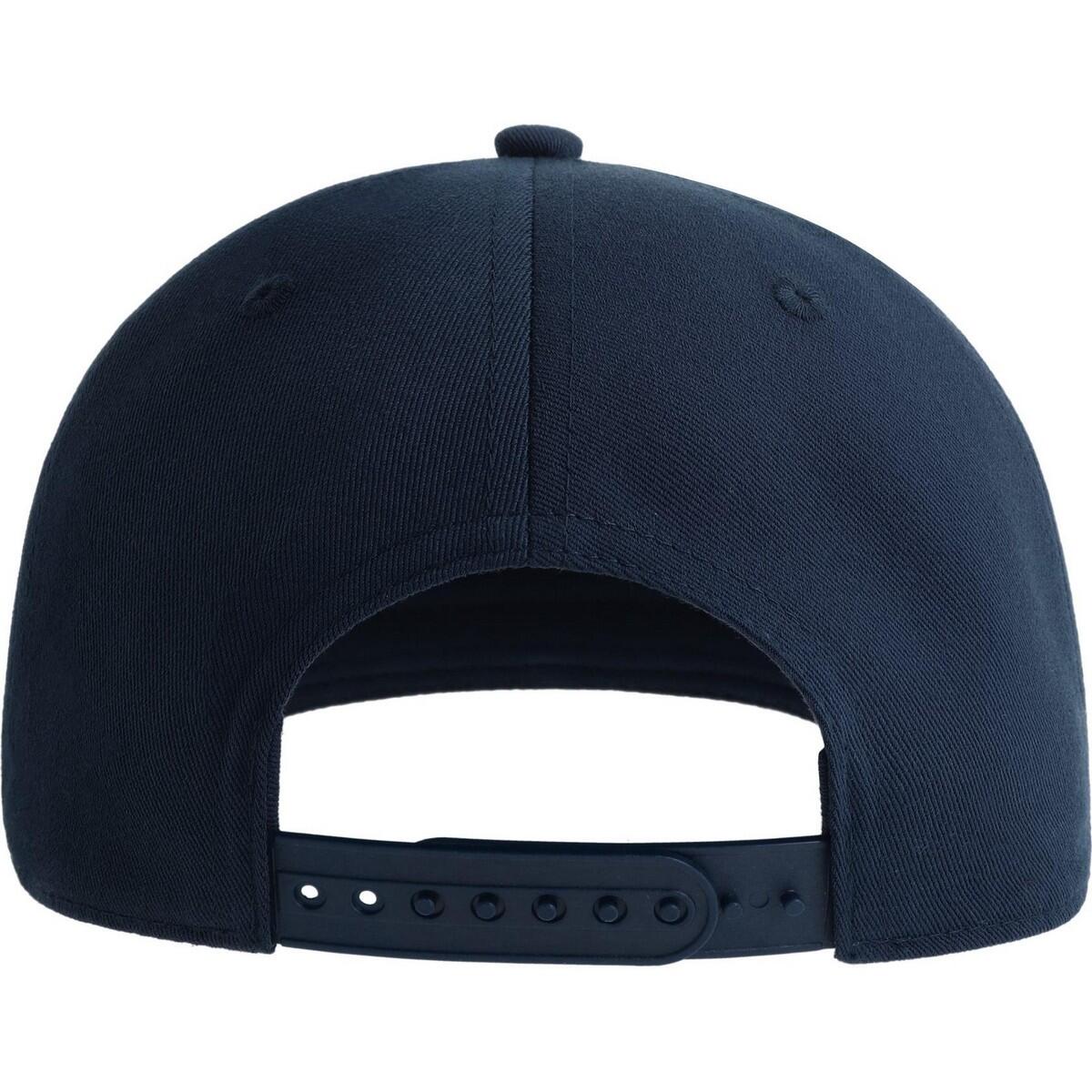 Unisex Adult James 6 Panel polyester Snapback Cap (Navy) 2/4