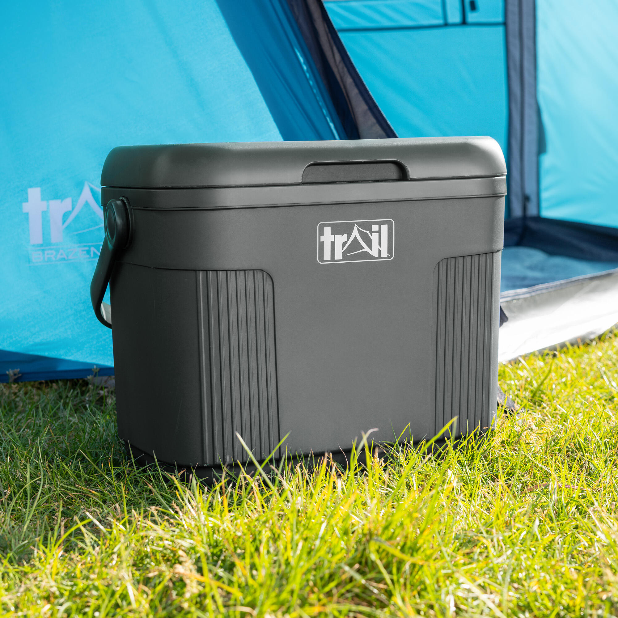 Cool Box 22L Insulated Hard Cooler Hot Food Cold Food Drink Picnic Beach Camping 2/7