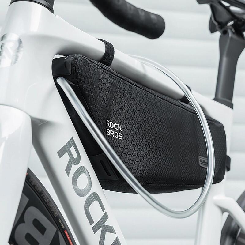 Geantă de cadru biciclete rezistentă la apă Rockbros Negru