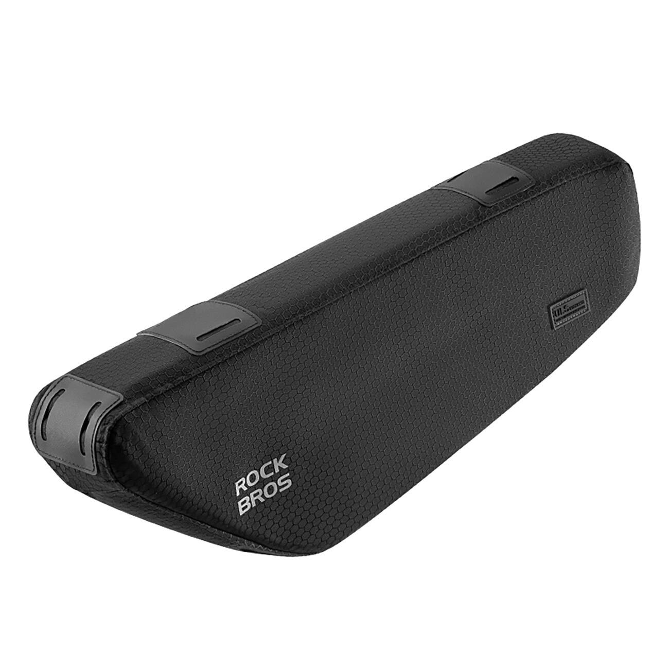 Bolsa de bicicleta Rockbros para cuadro debajo del tubo superior 2.9L - Negro 2/7