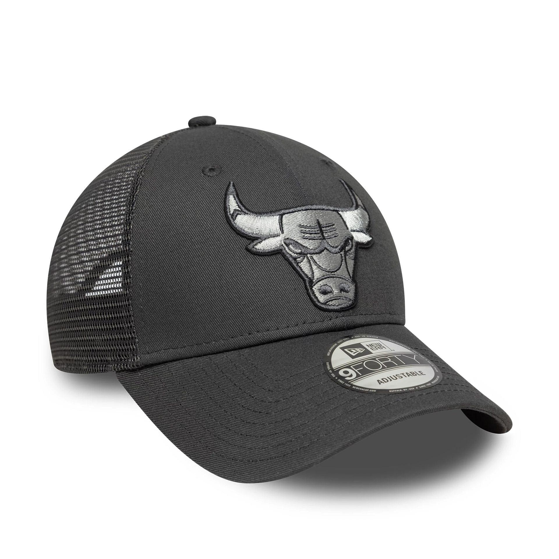 Casquette NBA Chicago Bulls New Era 9Forty Trucker Noir 3/5