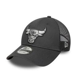 Casquette NBA Chicago Bulls New Era 9Forty Trucker Noir