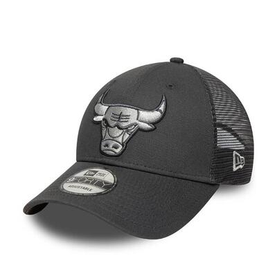 New Era 9FORTY Trucker Cap Chicago Bulls NBA dunkelgrau