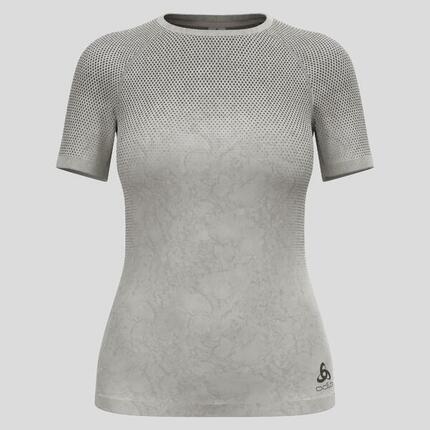 Base layer à manches courtes et motif effet pluie Performance Light ODLO