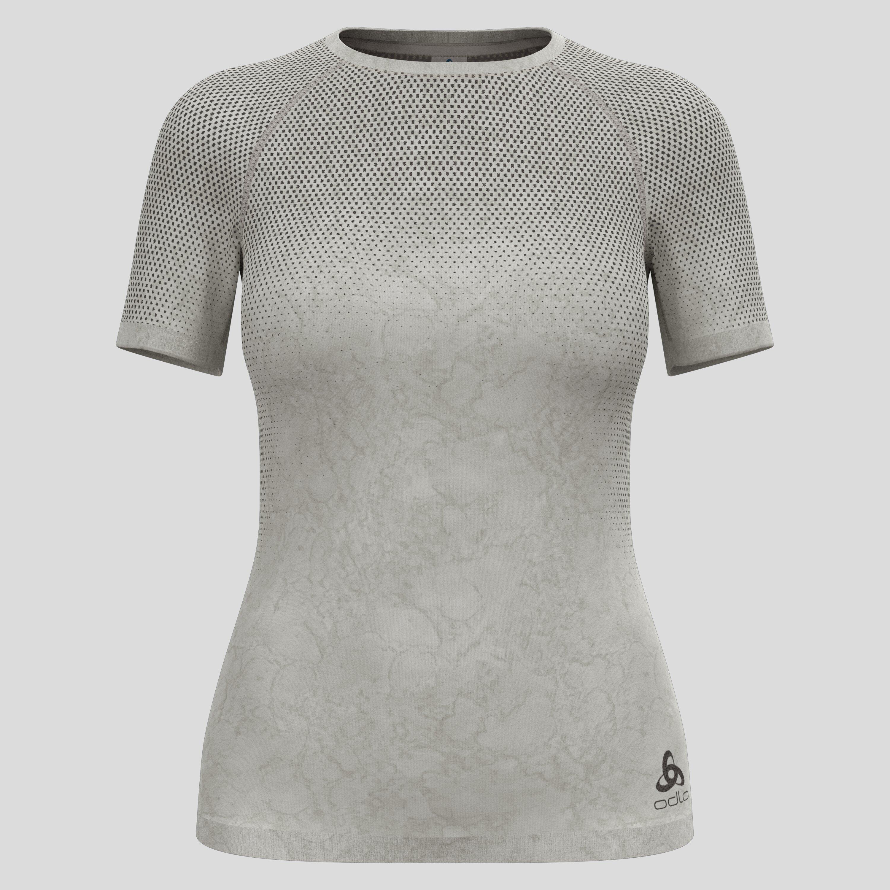 Odlo - Base Layer À Manches Courtes Et Motif Effet Pluie performance light Odlo - Manche Amincissante - Vert - 40 M - Decathlon