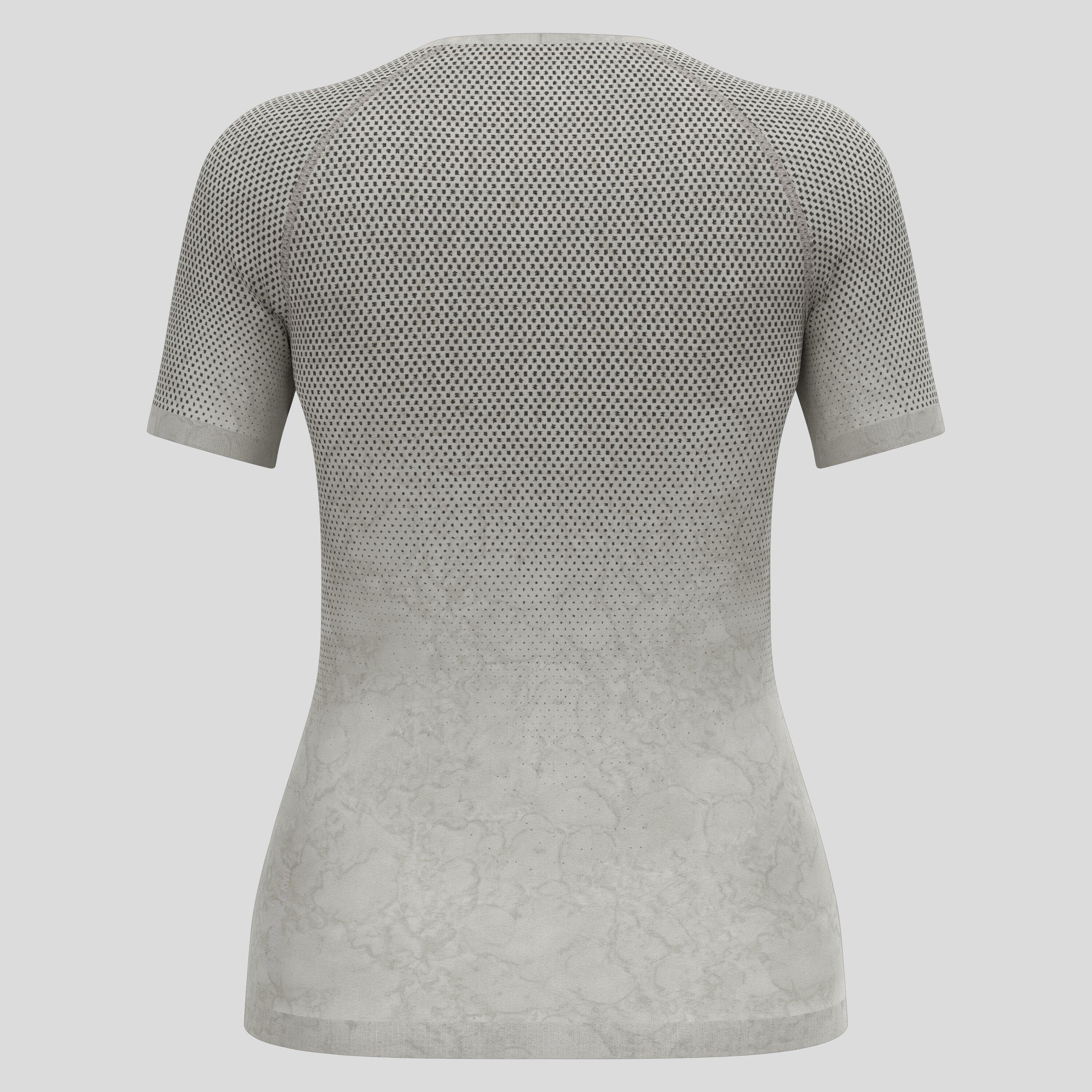 Base layer à manches courtes et motif effet pluie Performance Light ODLO 2/2
