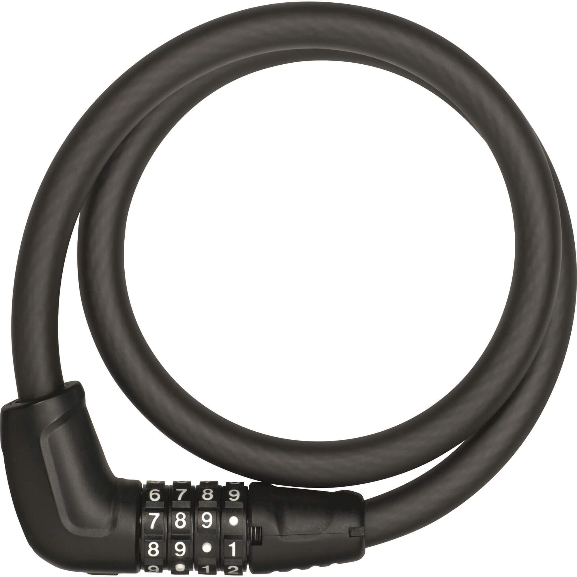 Blokada Kablowa Kod Tresor 6412C/85 Czarna