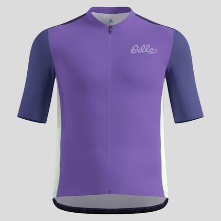 Essentials Radtrikot mit Reissverschluss und Vintage-Print ODLO