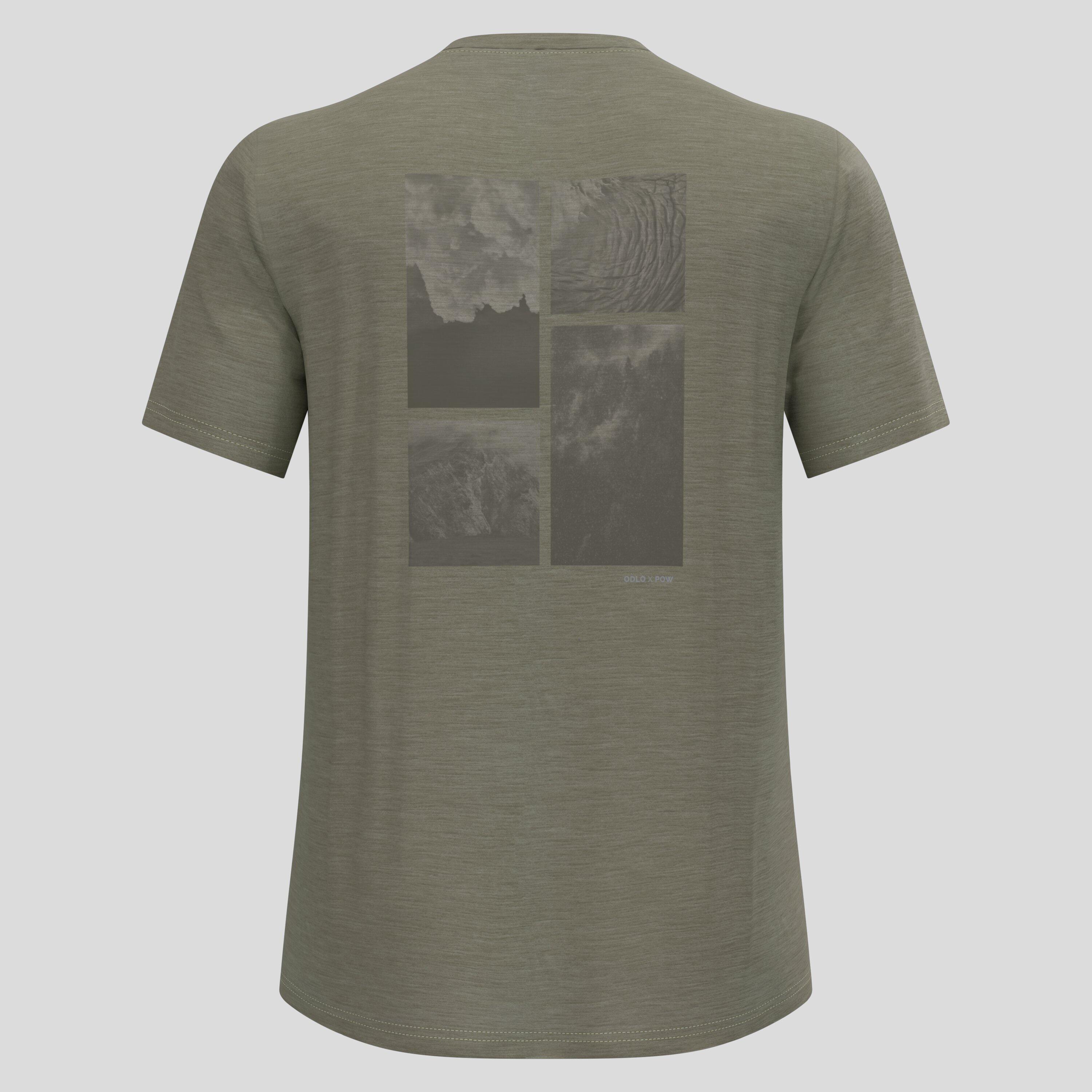 T-shirt Odlo x POW Collective Voices in misto lana merino ODLO 7/7