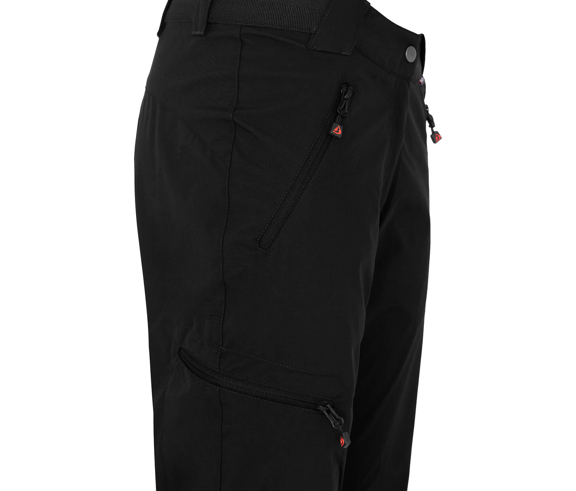 Softshellhose winddicht, strapazierfähig Schwarz 3/5