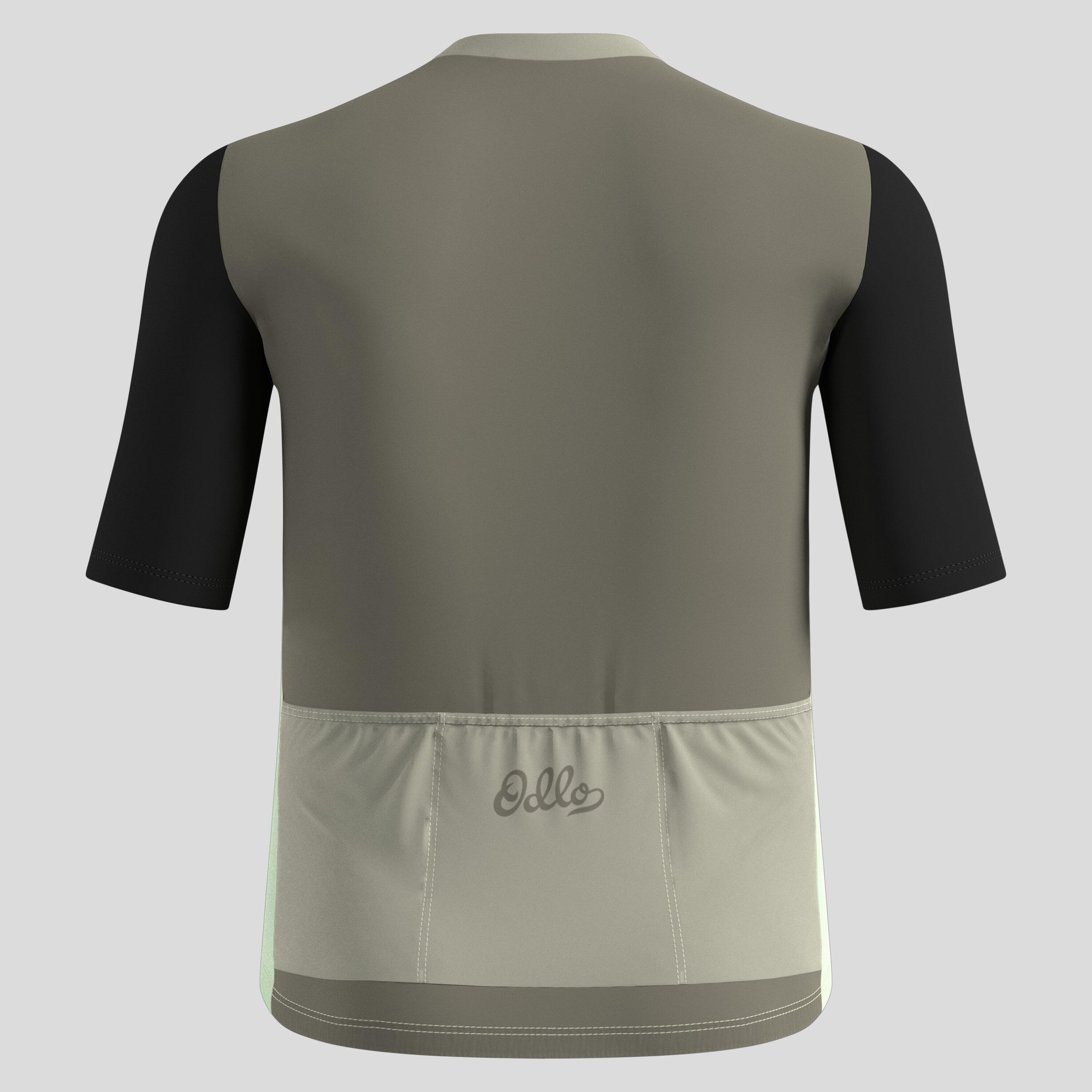 Maillot de cyclisme à zip intégral et imprimé héritage Essentials ODLO 2/7