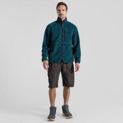 Craghoppers - Herren Franklin Jacke Fleecejacke Pullover. dunkelgrün