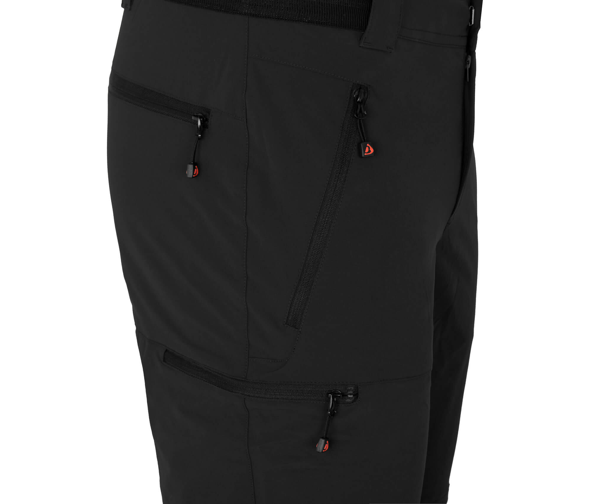 Wanderhose leicht, strapazierfähig Schwarz 5/7
