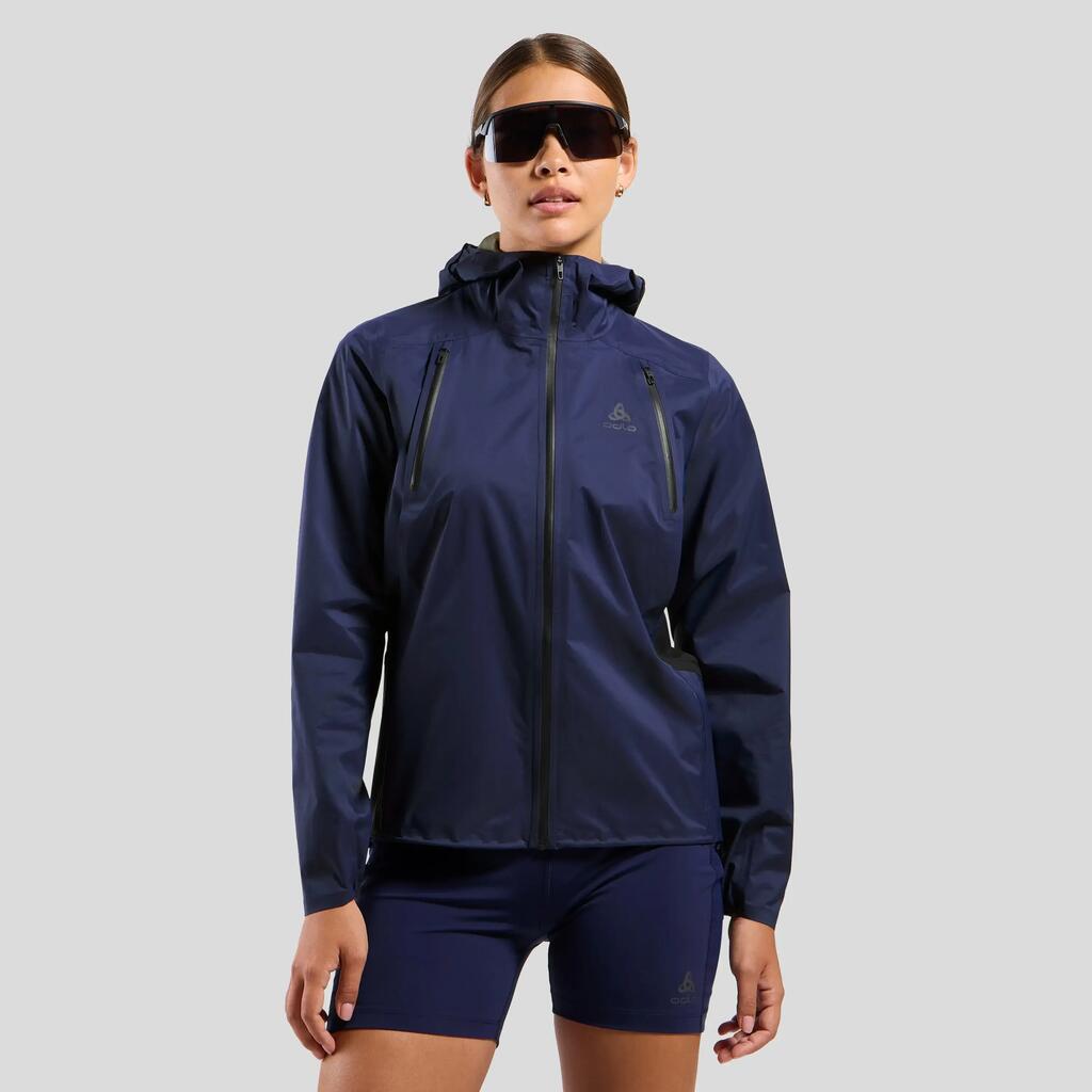 Women's Jacket Odlo X-Alp Waterproof Pro Dark Blue
