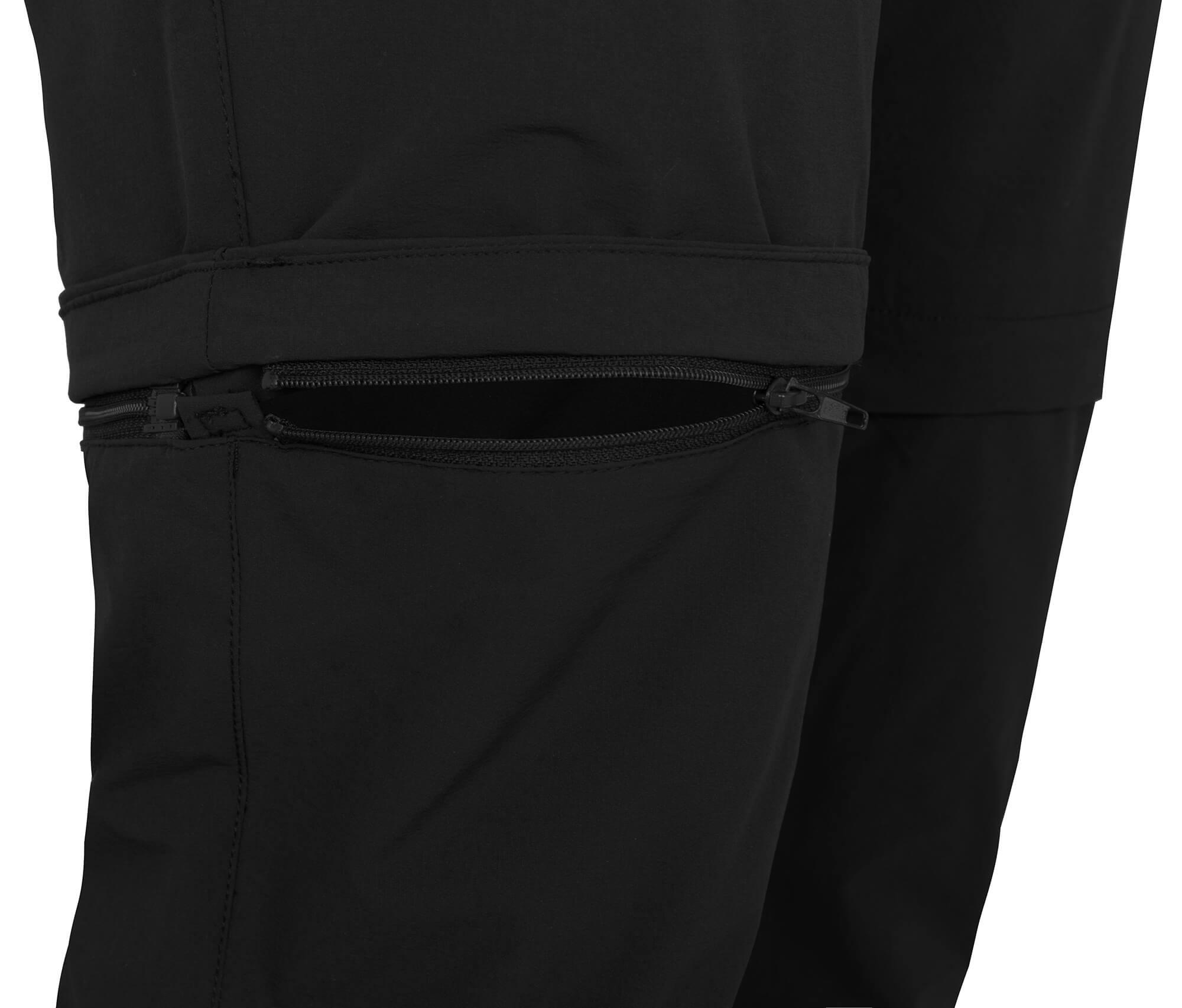 Wanderhose leicht, strapazierfähig Schwarz 7/7