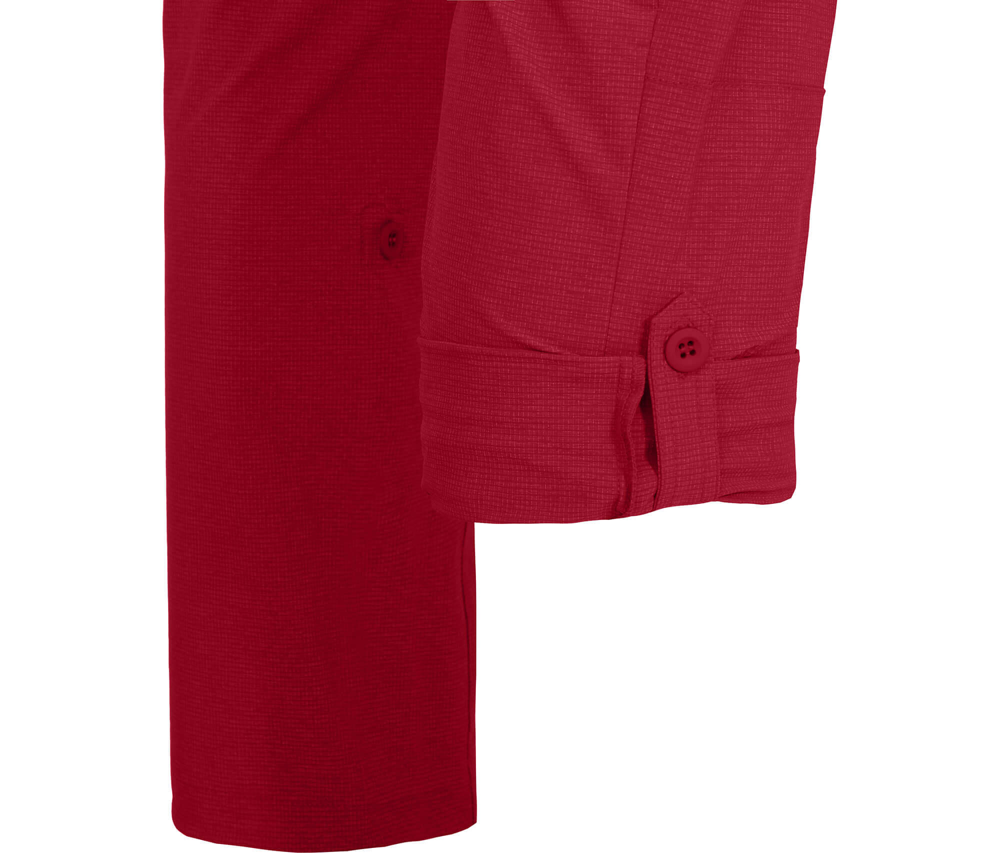 Herren Wanderhose robust, elastisch Rot 5/7