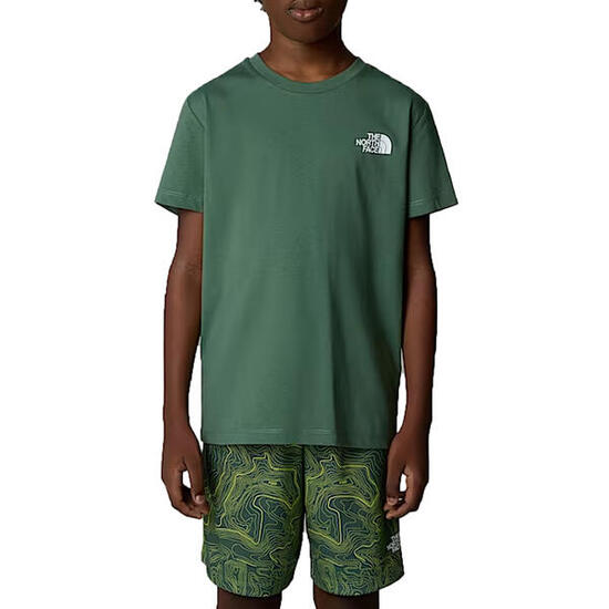 La cara norte - Camiseta verde NF0A89VTHCH