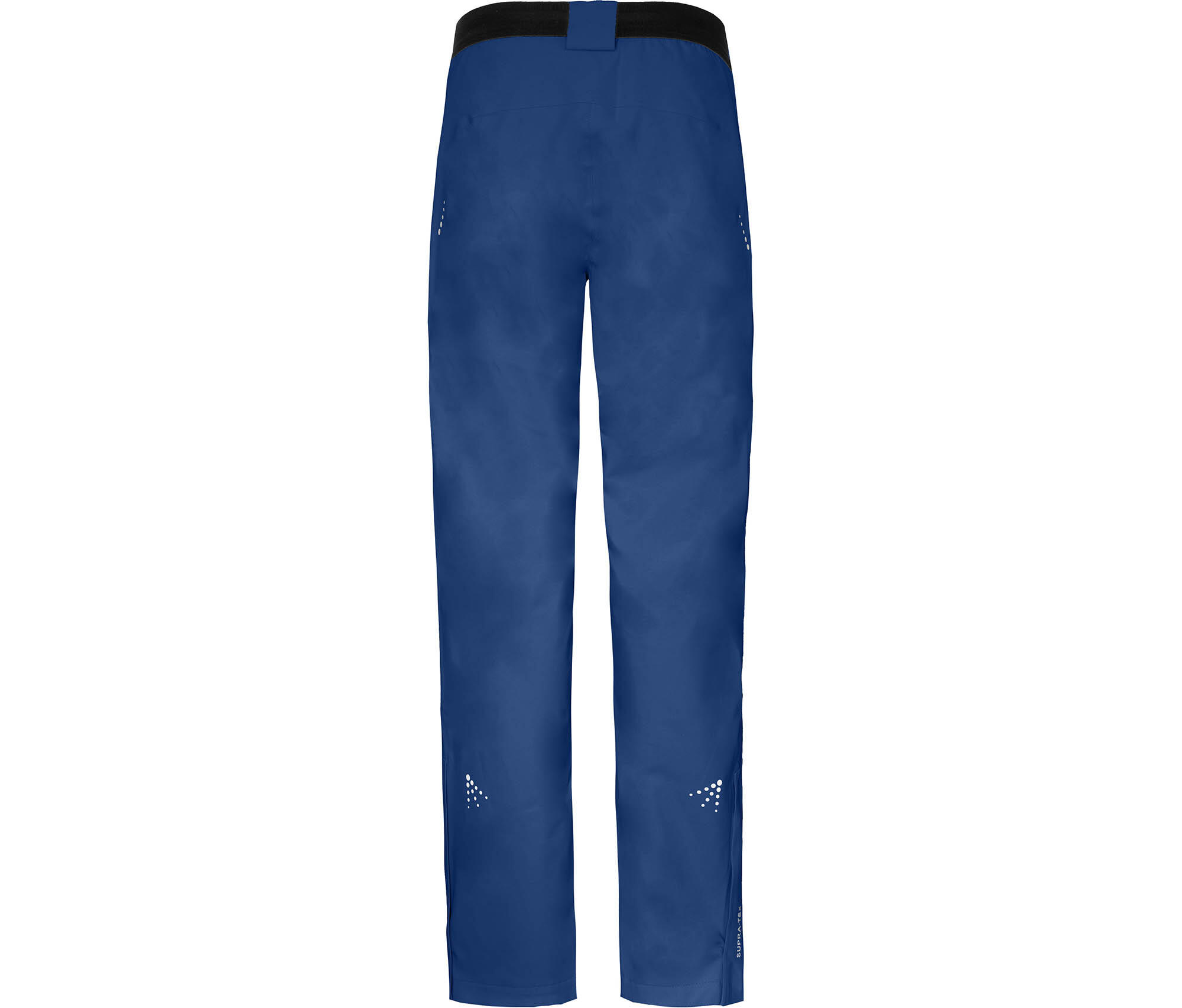 (Über-) Regenhose recycelt, leicht wattiert, 20000 mm Wassersäule Blau 2/4