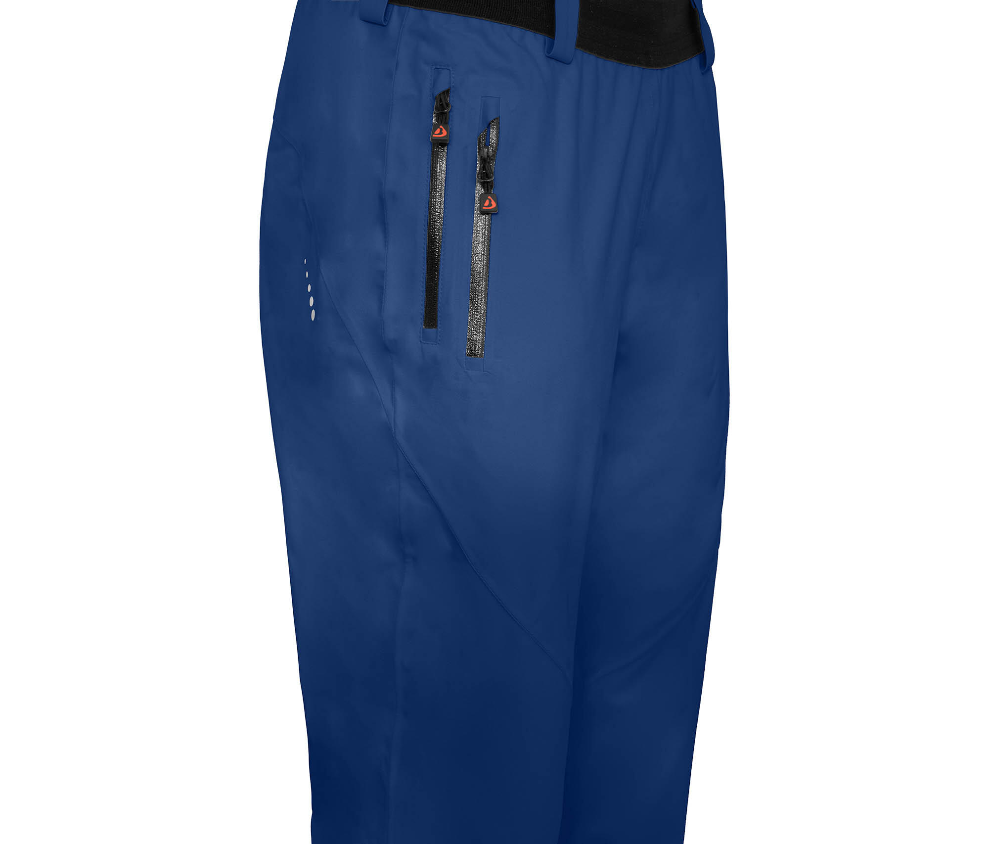 (Über-) Regenhose recycelt, leicht wattiert, 20000 mm Wassersäule Blau 3/4