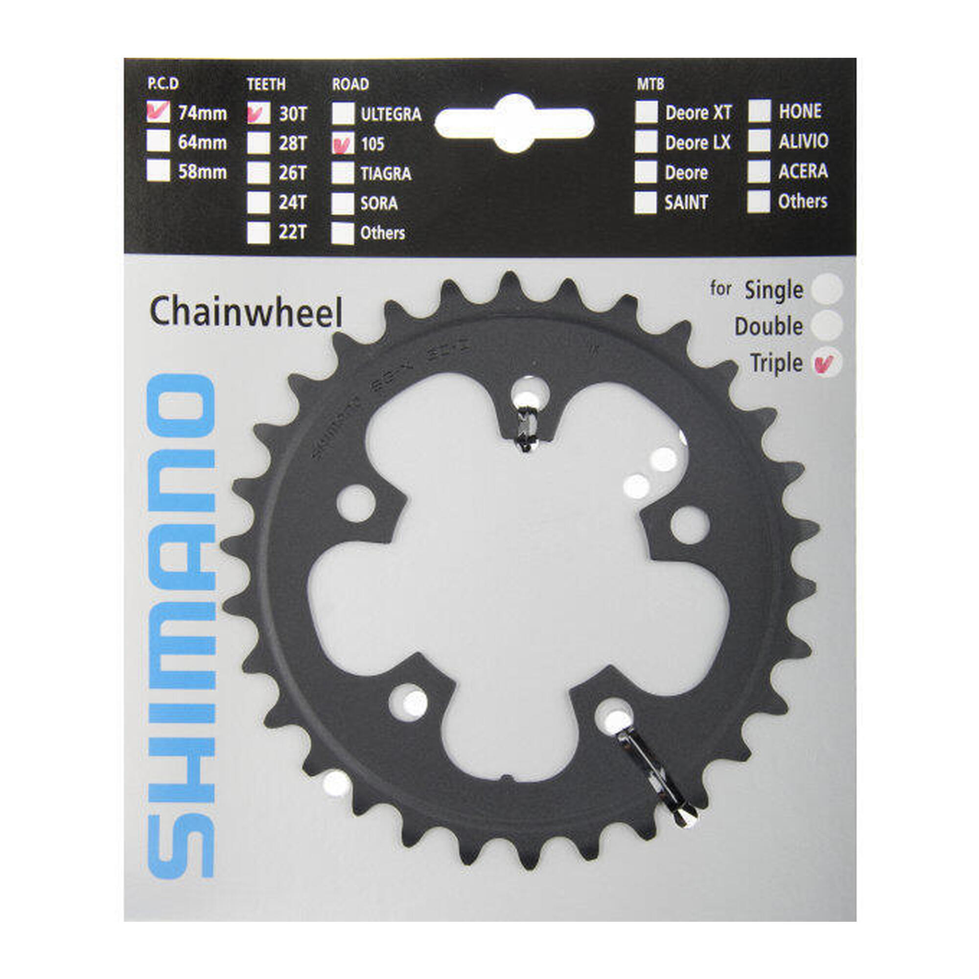 Shimano 105 FC-5703 Plateau de Chaîne 30T - Argent      2899€     SHIMANO Shimano 105 FC-5703 Plateau de Chaîne 30T - ArgentVendu exclusivement en ligne   