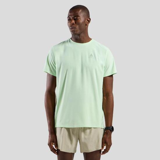 T-shirt da running a maniche corte Zeroweight Chill-Tec 2.0 ODLO