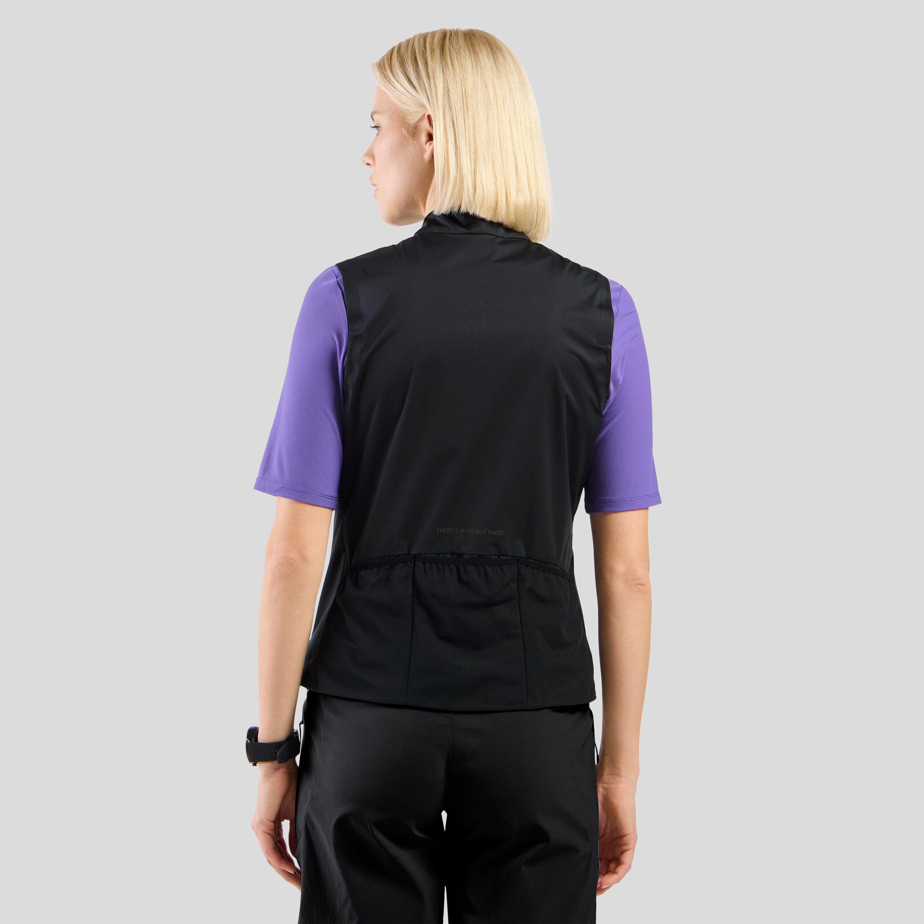 Colete impermeável Odlo Explorer para mulher Preto 2/7