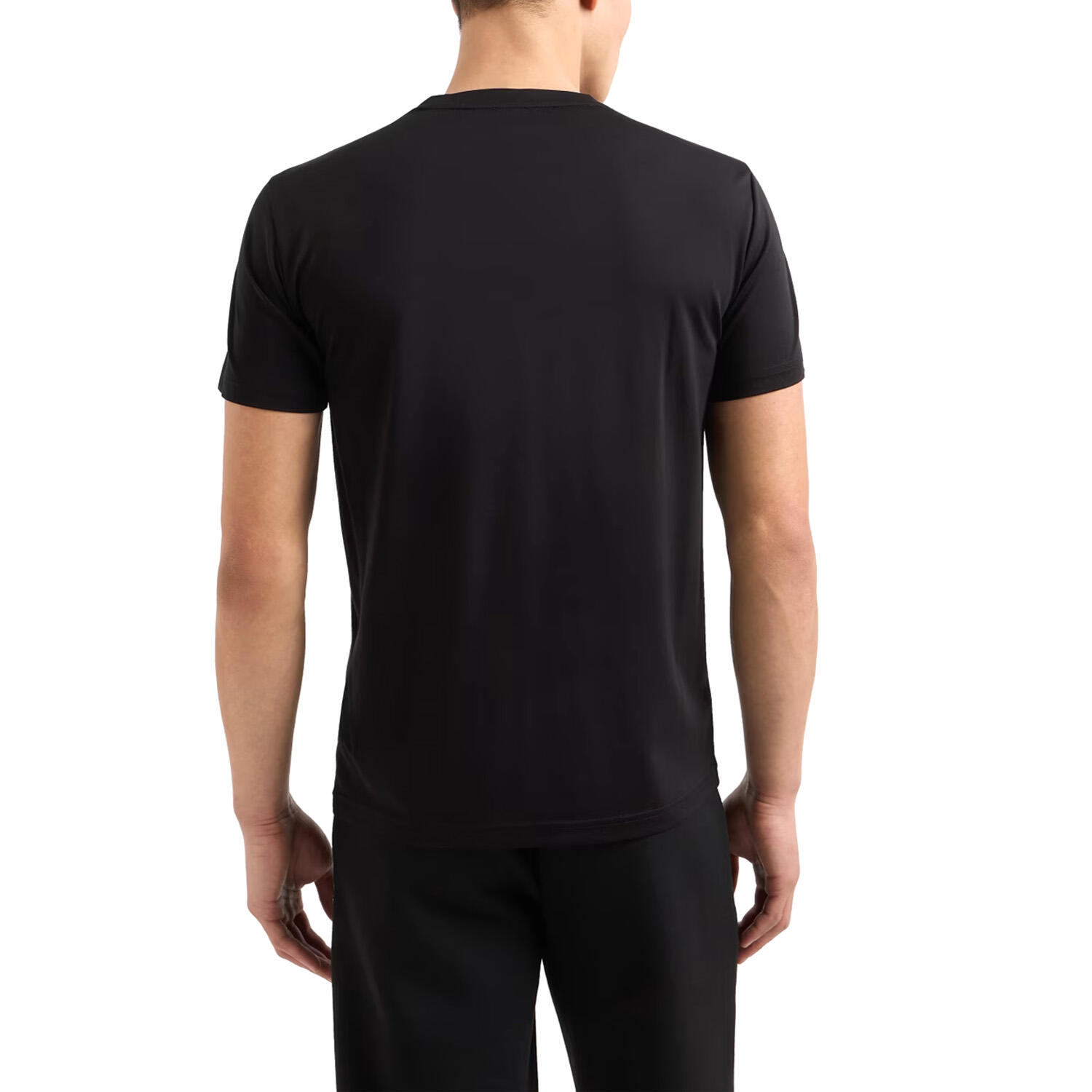 T-shirt Uomo   T-shirt nero 8NPT16-1200 2/3