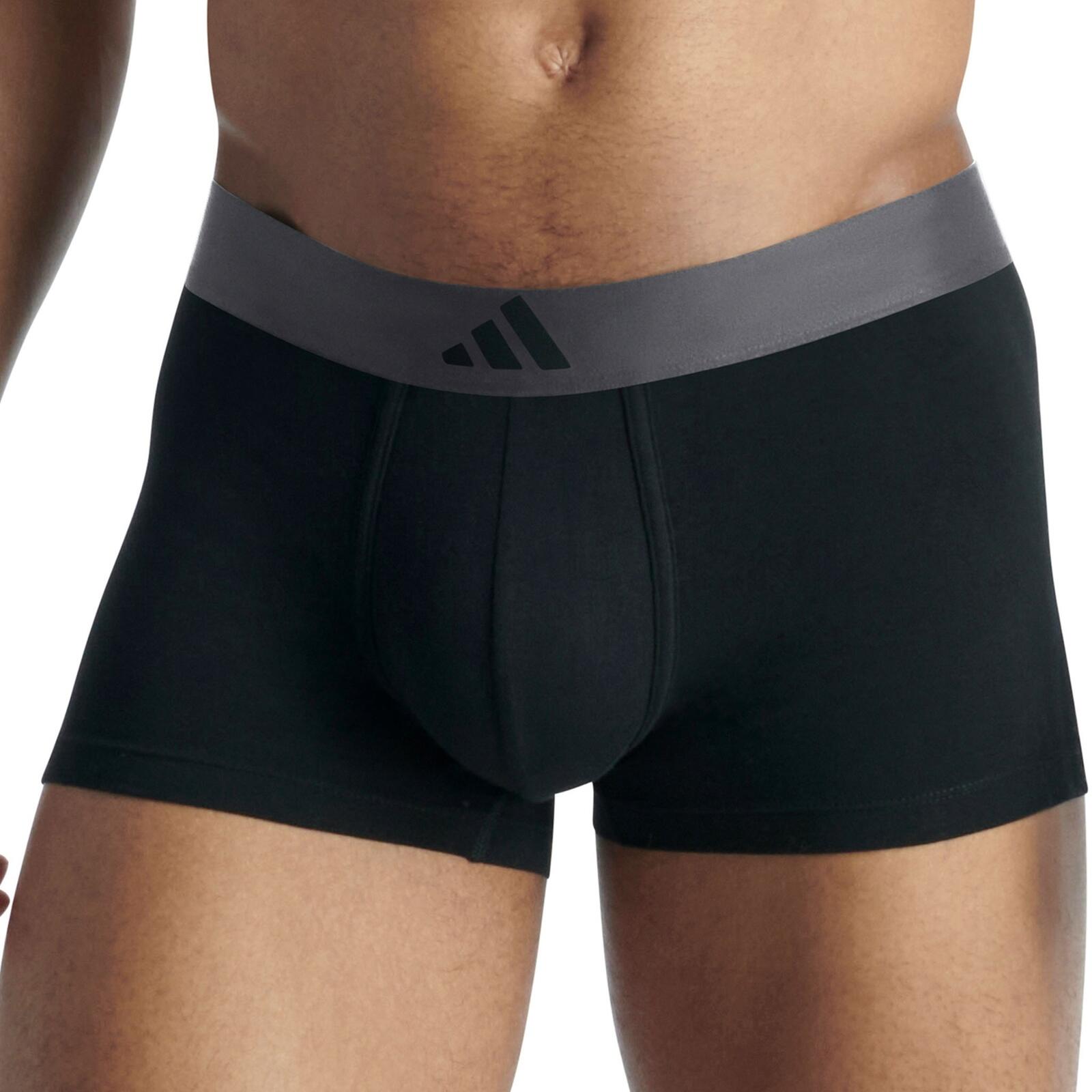 Boxershorts hautfreundlich weich Herren - 2er Pack Trunk Active Flex Cotton-Body 3/6